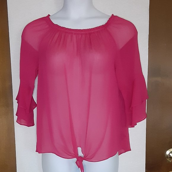 ALYX/CHIFFON BLOUSE/MEDIUM - Picture 1 of 10